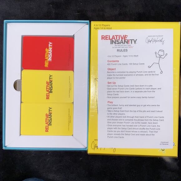 Relative Insanity Card Game by Jeff Foxworthy - Picture 3 of 3